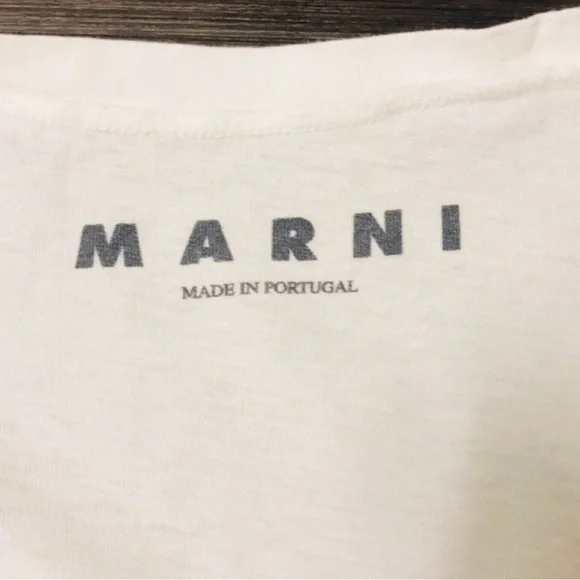 Marni Pink Graphic T-Shirt - Picture 3 of 4